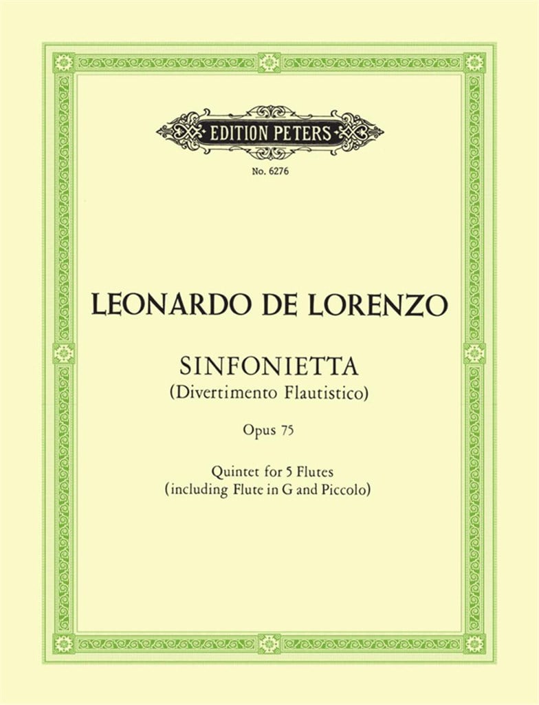 Sinfonietta (Divertimento Flautistico)